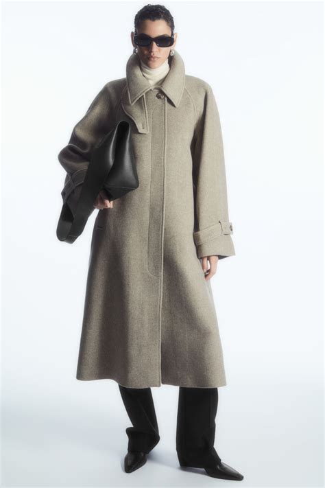 cos oversized wool coat